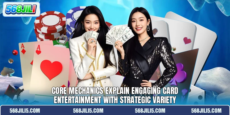 Core mechanics explain engaging card entertainment with strategic variety Core mechanics explain engaging card entertainment with strategic variety