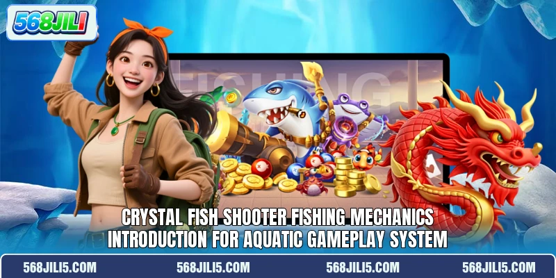 Crystal Fish Shooter fishing mechanics introduction for aquatic gameplay system Crystal Fish Shooter fishing mechanics introduction for aquatic gameplay system