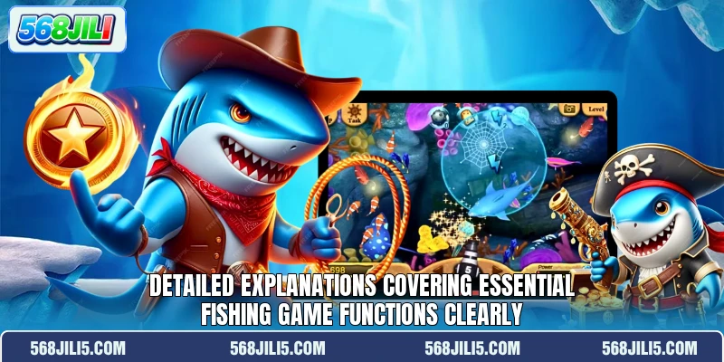 Detailed explanations covering essential fishing game functions clearly Detailed explanations covering essential fishing game functions clearly