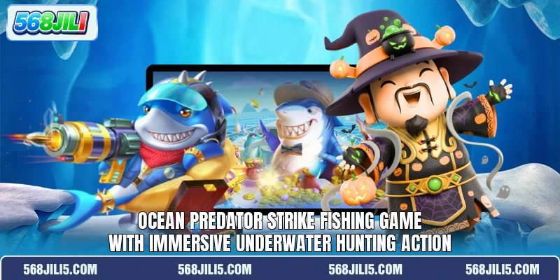 Ocean Predator Strike fishing game with immersive underwater hunting action Ocean Predator Strike fishing game with immersive underwater hunting action
