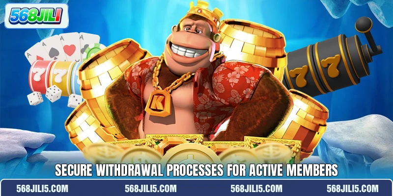 Secure withdrawal processes for active members Secure withdrawal processes for active members