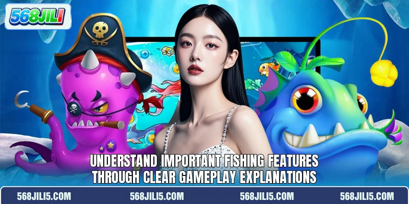 Understand important fishing features through clear gameplay explanations Understand important fishing features through clear gameplay explanations