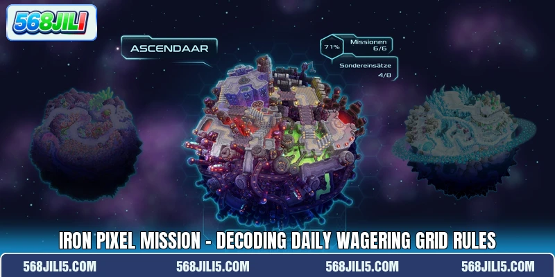 Iron Pixel Mission - Decoding Daily Wagering Grid Rules
